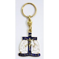 Virgin Mary and and Mary Magdalene keychain