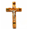 olive wood wall hanging crucifix