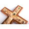 Olive Wood wall mounting Crucifix 35cm / 13.8"