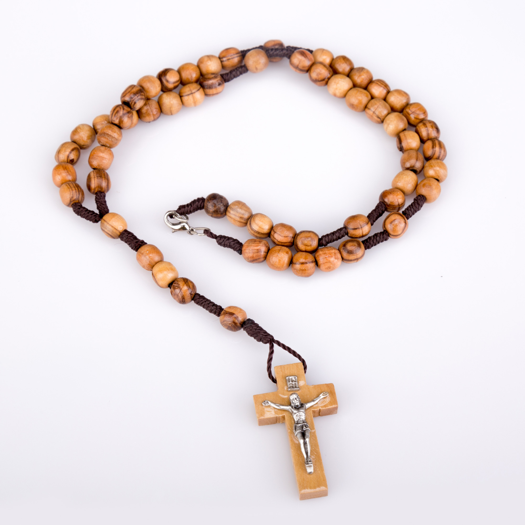 Cord Rosary Necklace