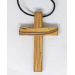 wooden cross necklace