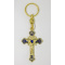 Enamel crucifix keychains