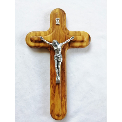 Rounded Modern Crucifix