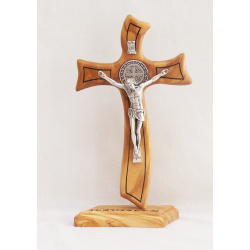 St Benedict tabletop crucifix