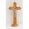 Modern and stylized standing crucifix