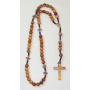 Olive wood rosary